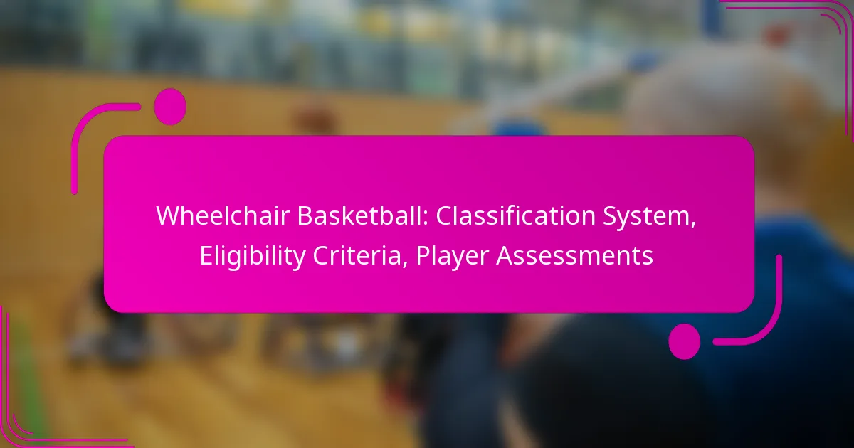 Wheelchair Basketball: Classification System, Eligibility Criteria, Player Assessments